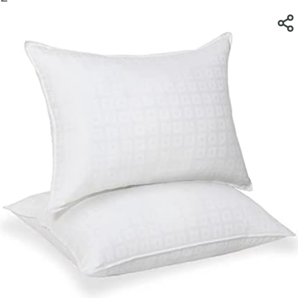 rafman Bedding Queen Goose Down Alternative Pillowsplush Set Of 2 Poshmark